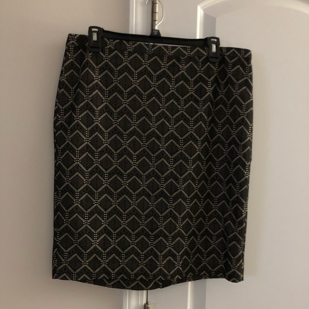 The Limited Lace Overlay Skirt
